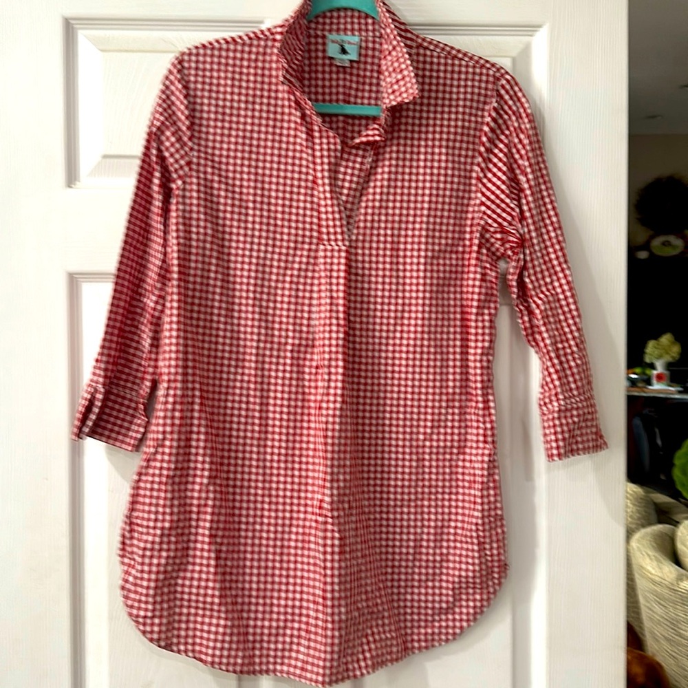 Haley and the hound medium tunic EUC